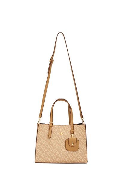 U.S. Polo Assn. Beige Women's Shoulder Bag Us24132