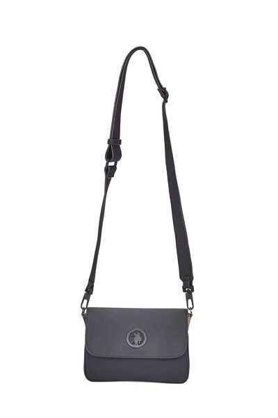 U.S. Polo Assn. Sıyah Kadın Postacı Çantası Us24296