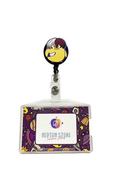 neptünstore حامل بطاقات تشيك كيلر 2 يويو - رقبة معلقة وعباءة تعليق