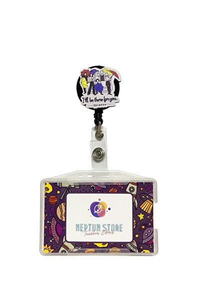 neptünstore Suport card Friends Yoyo - Yoyo suspendat, insignă de identitate și suport pentru agățat