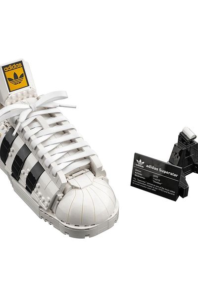 LEGO adidas Originals Superstar 10282 Production Set; Make Iconized Sneakers (731 Pieces)