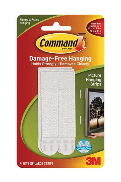 3M Command Büyük Boy Cırt Cırt Bant 17206