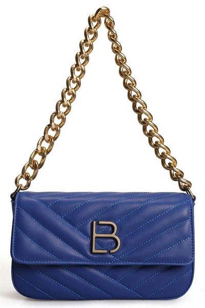 Lucky Bees Gesteppte gemusterte Hand- und Schultertasche für Damen