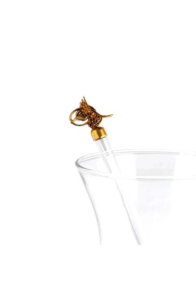 ANTEPSEPETİ OTTOMAN TUĞRA GLASS TEA SPOON 6-PACK