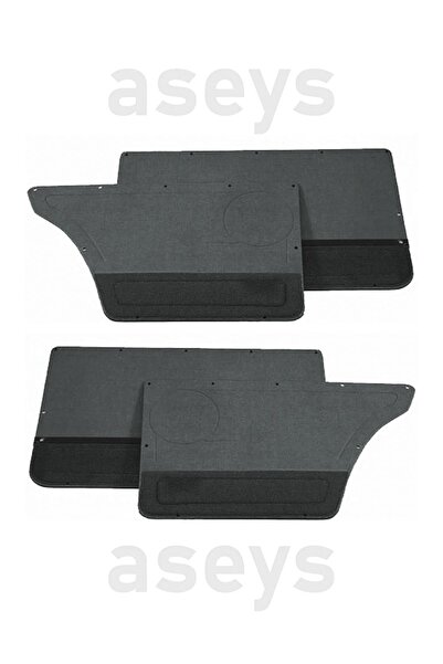 ASEYS Tofaş Serçe Kapı Döşemesi Gri Renk 4 Parça