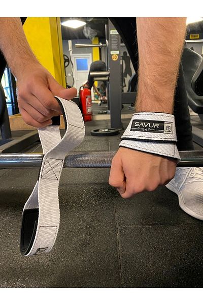 SAVUR 8-Piece Fitness Lifting Straps