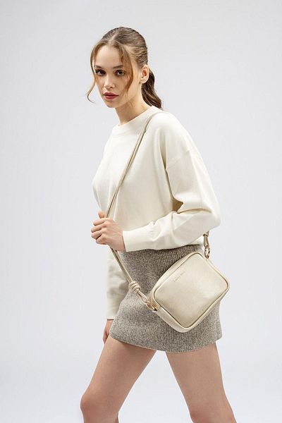 Lucky Bees Crossbody dámská mini taška přes rameno na zip