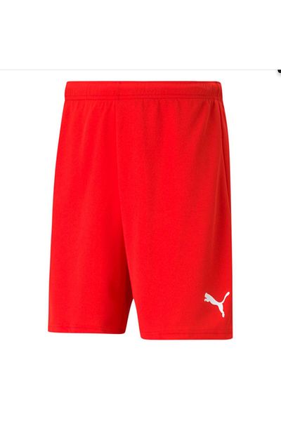 Puma Men's Football Shorts - Teamrise Short,70494201 Red