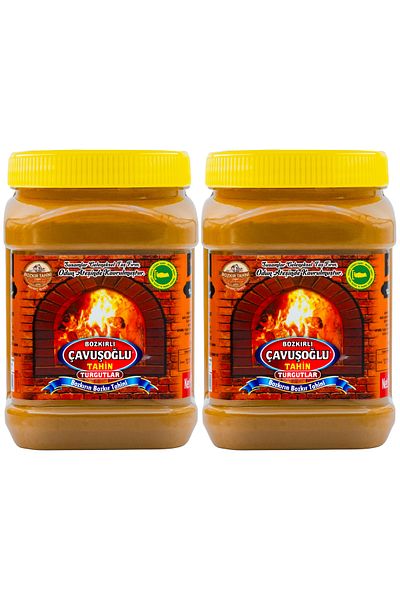 Bozkırlı Çavuşoğlu Double Roasted Bran Steppe Tahini 930 Gr X 2 Pieces