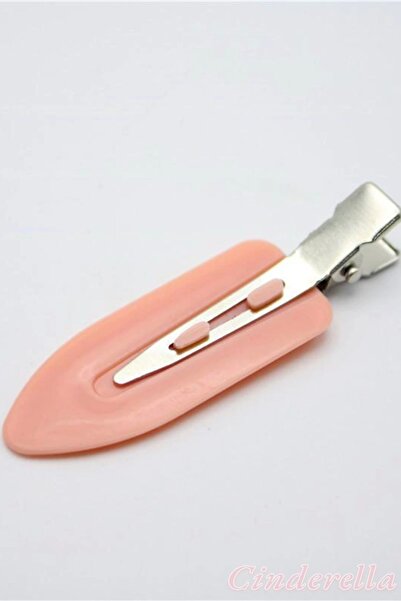 Cinderella مجموعة مكياج للشعر والعناية بالبشرة مكونة من قطعتين لا تترك علامات - مشبك شعر نسائي بلون السلمون