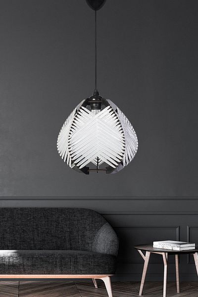 Hmydesign Lierre Handmade Pendant Lamp White