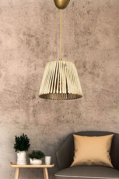 Hmydesign Nove Handmade Single Pendant Lamp Natural Hnmd-42