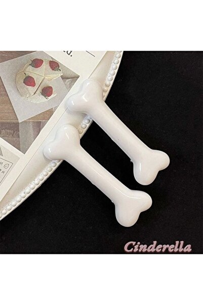 Cinderella 2-пара милі шпильки для волосся у формі кісток - креативний аксесу...