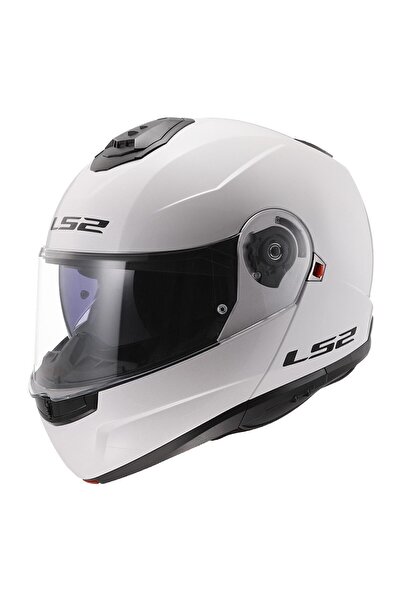 LS2 STROBE 2 BEYAZ Motorcu Kaskı