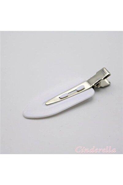 Cinderella Σετ 2 κλιπ μακιγιάζ μαλλιών και περιποίησης δέρματος χωρίς ίχνη - Λευκό ροζ γυναικείο κομμωτήριο