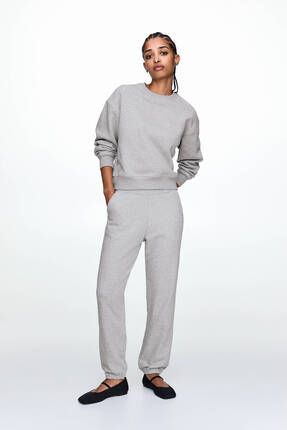 Pull Bear Sweatshirt ve jogger pantolon tak m Fiyat Yorumlar Trendyol