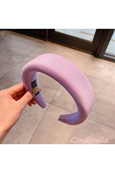 Cinderella Χειροποίητο γυναικείο στέμμα με εύκαμπτο και μαλακό γέμισμα - Μωβ ...