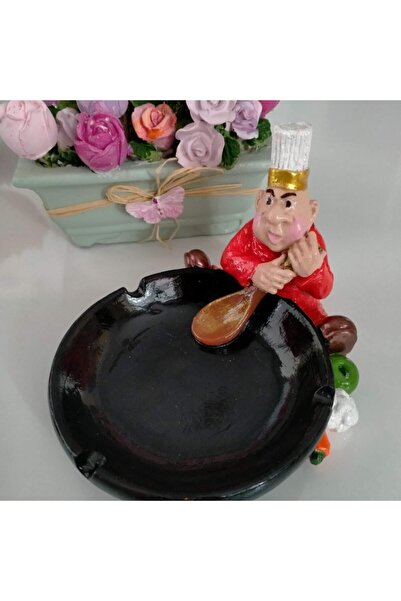 Minihobiev Aşcı Kaşıklık , Dekoratif Aksesuar , Mutfak Dekor, Küllük