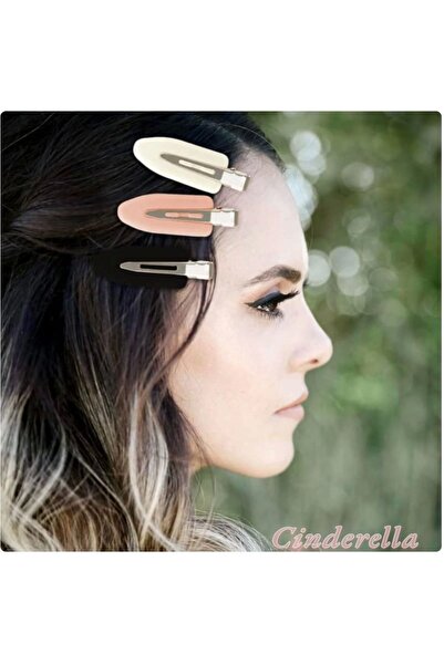 Cinderella Σετ με 2 λευκά κλιπ μακιγιάζ και περιποίησης δέρματος - Γυναικεία κομμωτική κολλέτα