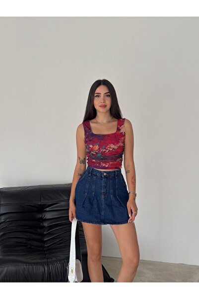 gozdefashion المرأة تول حزام المحاصيل