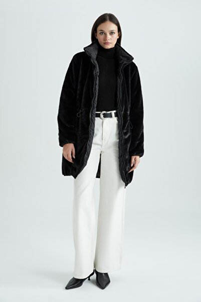 DeFacto Pohodlný střih z umělé kožešiny - A0614ax23wn