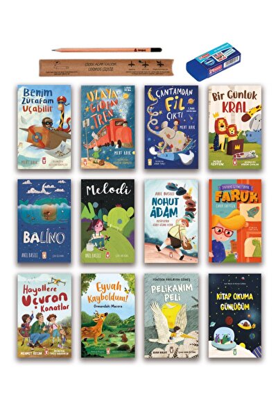 Timaş Çocuk Çantamdan Fil Çıktı - Kitap Okuma Günlüğüm - Balino - Faruk - Hay...