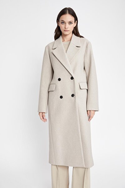 DeFacto A0908ax23wn - Stamp Coat Regular Fit