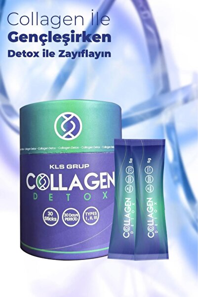 KLS GRUP Collagen Detox Tip I-II-III 30 Günlük Kullanım