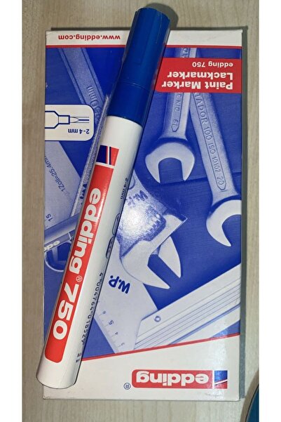 Edding EDDİNG 750 PAINT MARKER KALEM MAVİ RENK