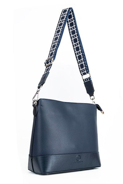 HNB Bag Women's Crossbody Shoulder Bag Madame Vera Mv011 Navy Blue