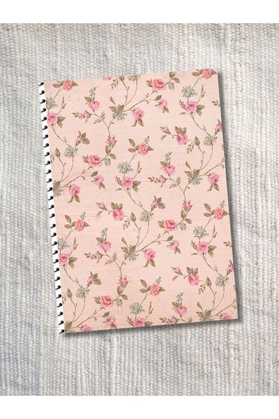 daily notebook دفتر ملاحظات حلزوني غير مسطر، 64 ورقة، مقاس A5 (15×21 سم)
