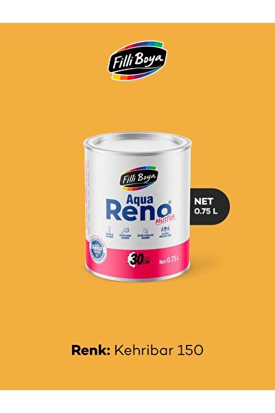 Filli Boya Filli Aqua Reno Mutfak Kehribar 150 (0,75L - 2,5L) Kehribar 150