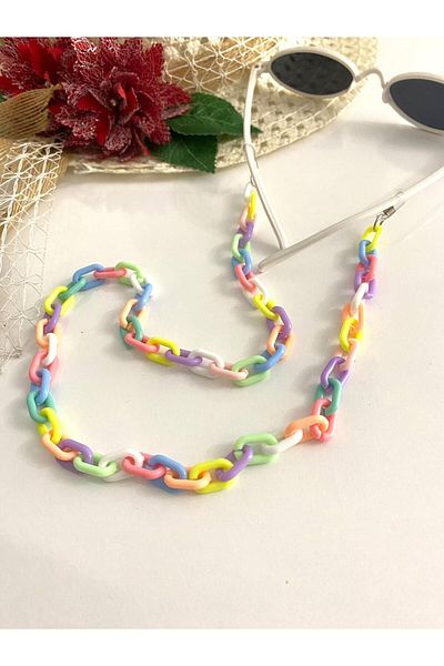 canan dizayn Acrylic Bone Glasses for Kids - Oval Strap Style