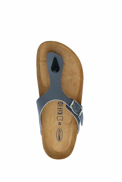 KİFİDİS SOFTSTEP K8871SK Kifidis Soft Step Kadın Mantar Terlik 36-41-Gri - 004 - 37