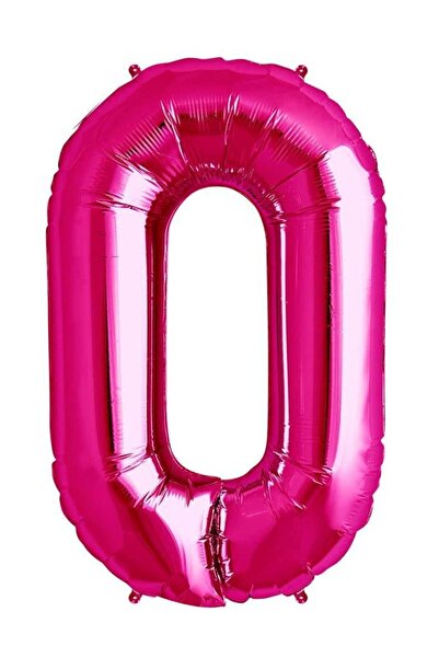 Parti dolabı بالون هيليوم فويل باللون الوردي مقاس 100 سم - طائرة كبيرة الحجم