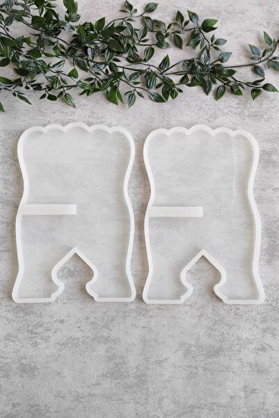 By Shesel Epoksi Silikon Kalıbı Rahle Kitap Standı 2'li Set Reçine Epoksi Silikon Kalıp