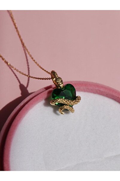 Reorah Collection Medusa Kolye 925 Gümüş-Altın Kaplama