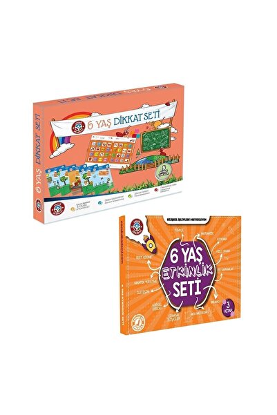 Çocuk Akademi 6 Yaş Dikkat ve Etkinlik Seti