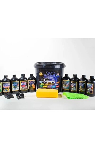 VEMAKS FACTOR 360 ARAÇ TEMİZLİK SETİ 14 PARÇA SET KOVA