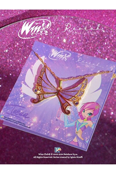 Reorah Collection Winx Club® Tecna Enchantix Wings Kolye