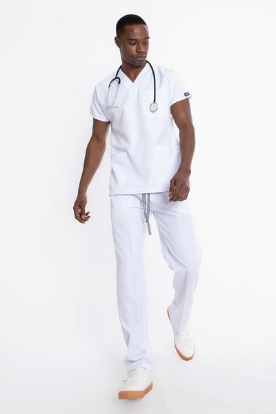 Uçak Medikal White Core-flex Lycra Surgical Set
