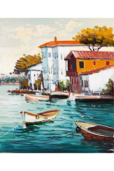 Tablosan Pictură pe pânză de culoare albă Istanbul 30x40 Cm Kb16196 30x40 Cm