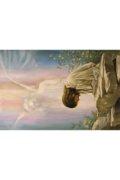 Tablosan Pictură pe pânză Omul care se roagă 20x30 Cm Kb02047 20x30 Cm