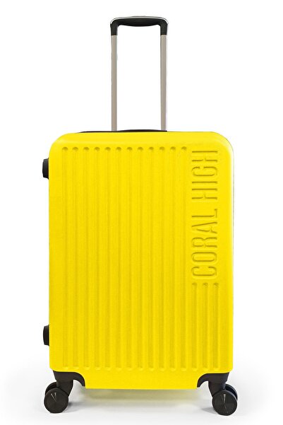 Coral High Abs Sarı Orta Boy Valiz 16457