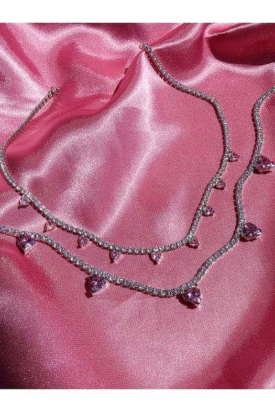 Reorah Collection Bridgerton Big Heart Choker Necklace