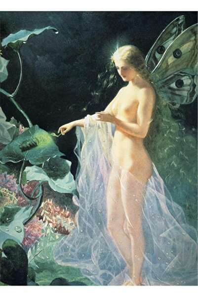 Tablosan Pictură pe pânză Acuarelă Nu Femeie 30x40 Cm Kb27101 30x40 Cm