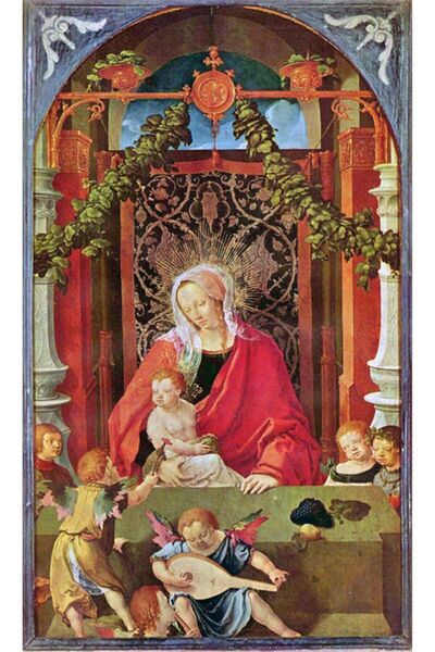 Tablosan Tablou pe pânză Îngerii Madonna 20x30 Cm Kb02496 20x30 Cm