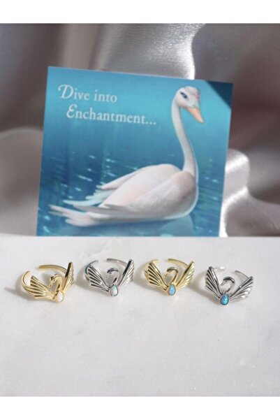 Reorah Collection Odette 925 Gümüş Yüzük-gümüş Kaplama-beyaz