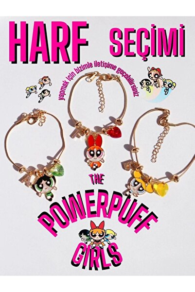 Reorah Collection Powerpuff Girls Arkadaşlık Bilekliği (adet)-blossom (turunc...