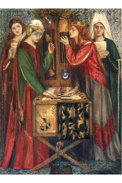 Tablosan Pictură pe pânză femeie acuarelă 20x30 Cm Kb27181 20x30 Cm